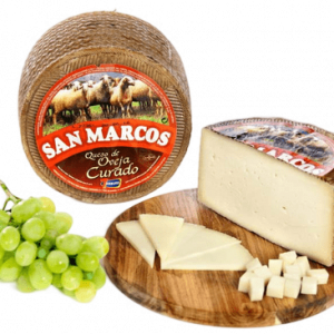 San Marcos curado sheep cheese